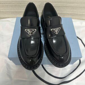 Prada Men's Black Loafers